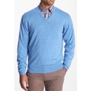 Peter Millar NEW Merino Wool V-Neck Sweater